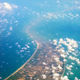 The Rama Setu strait off southeastern India.